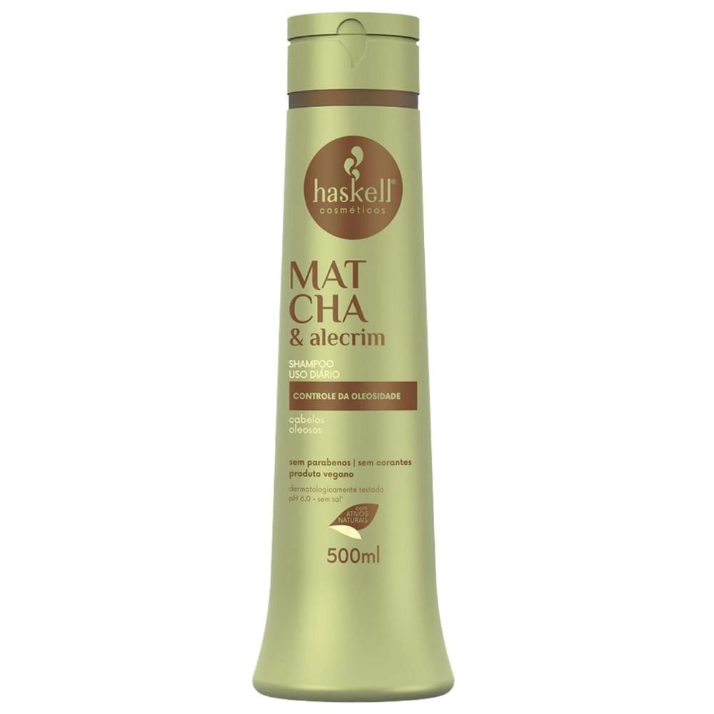 Shampoo Anti Oleosidade Haskell Matcha e Alecrim 500ml