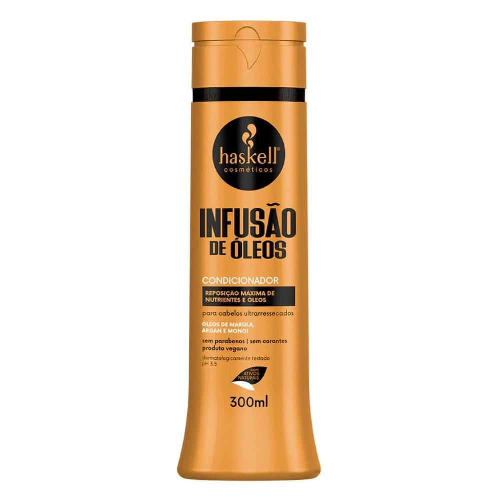 Condicionador de Nutrição Haskell Infusão de Óleos 300ml