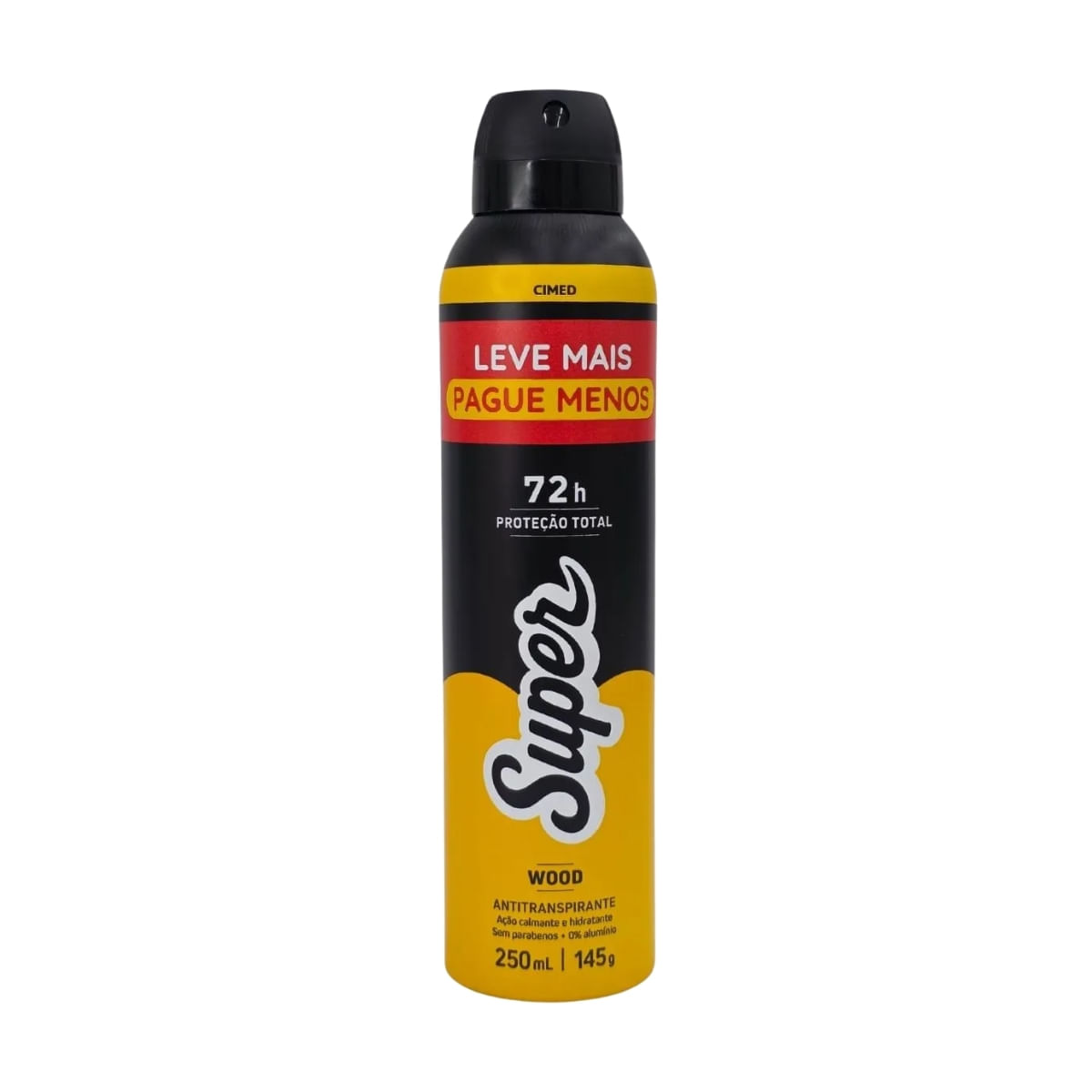 Desodorante Aerosol Super Wood 250ml
