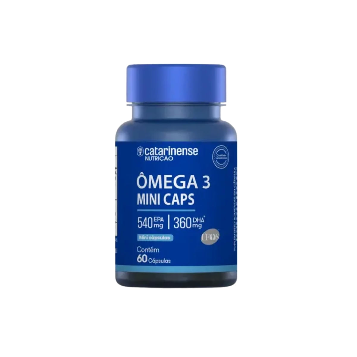 Ômega 3 Mini Catarinense Nutrição 60 cáps