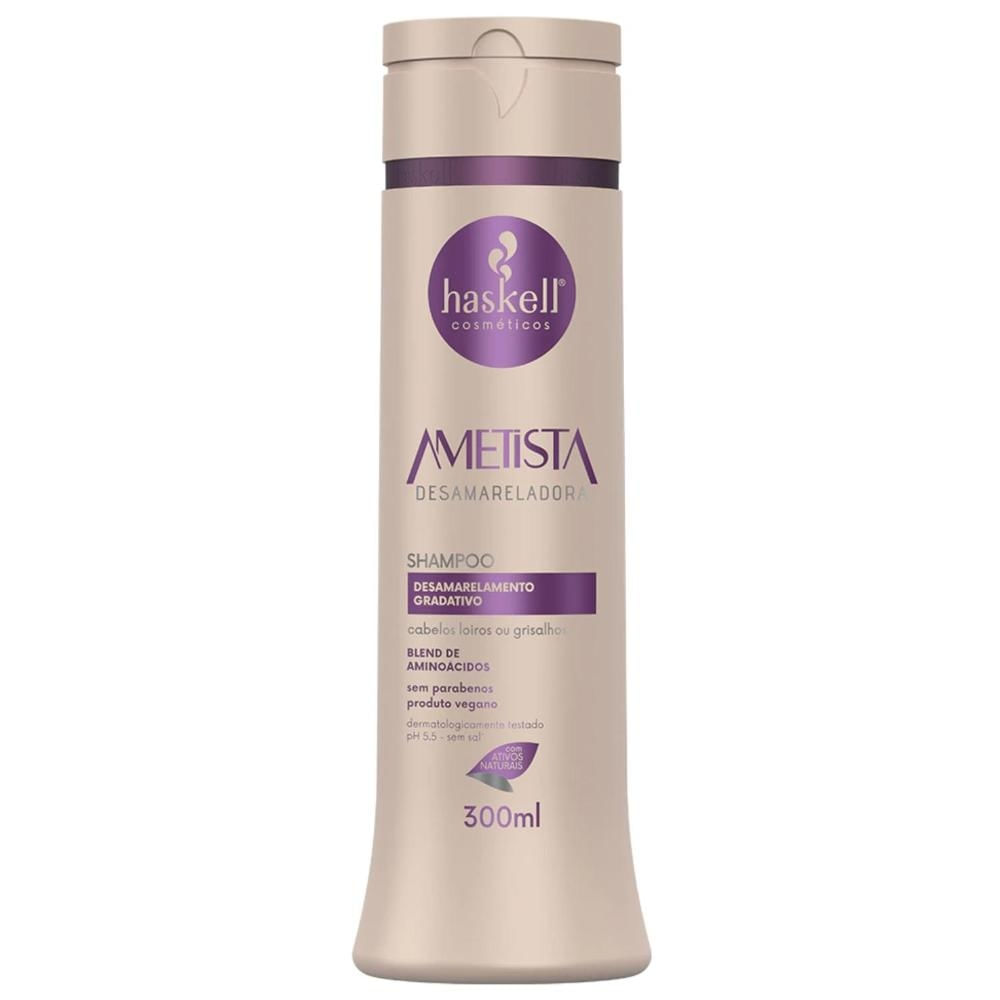 Shampoo Desamarelador Matizador Haskell Ametista 300ml