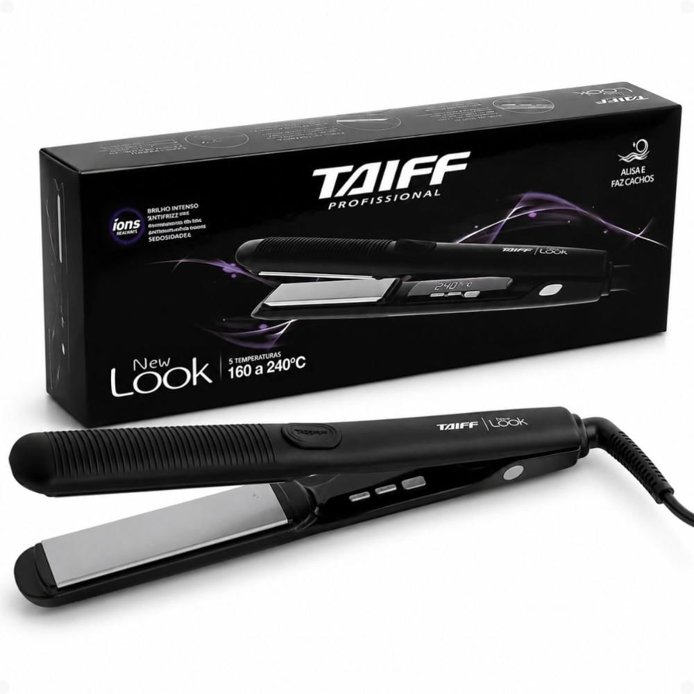 Chapa Taiff New Look 240C Bivolt: Alisa E Modela Cabelos