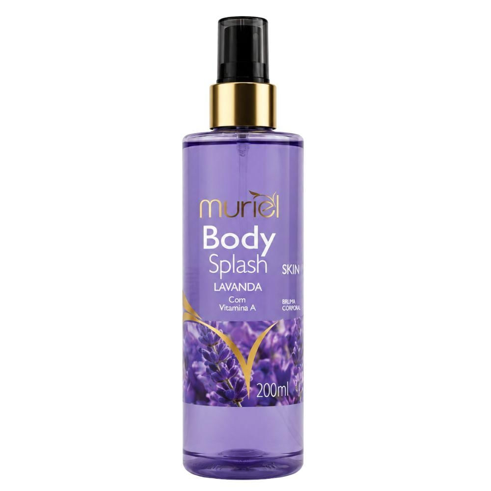 Body Splash Muriel Skin Lavanda Com Vitamina A 200ml