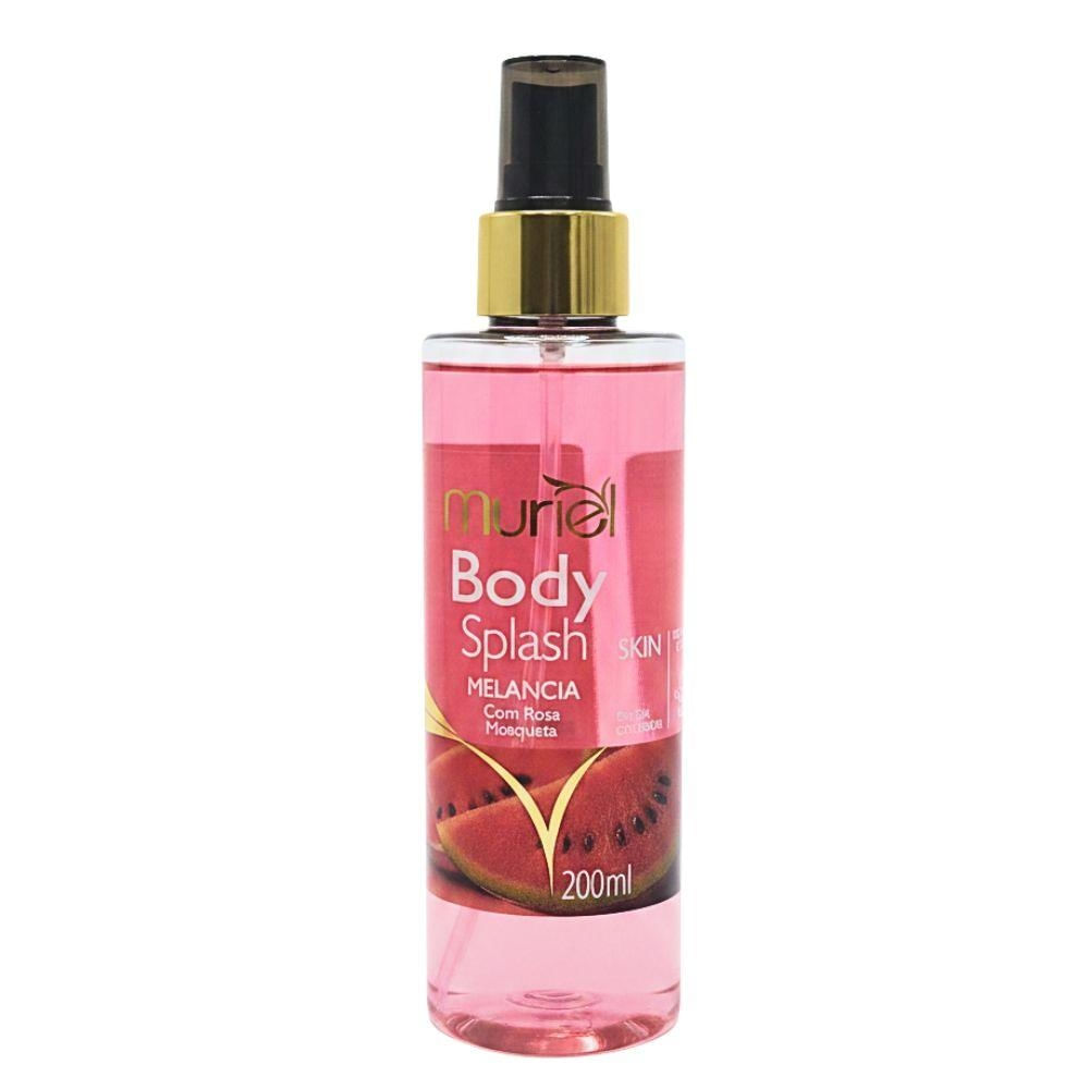 Body Splash Muriel Skin Melancia Com Rosa Mosqueta 200ml