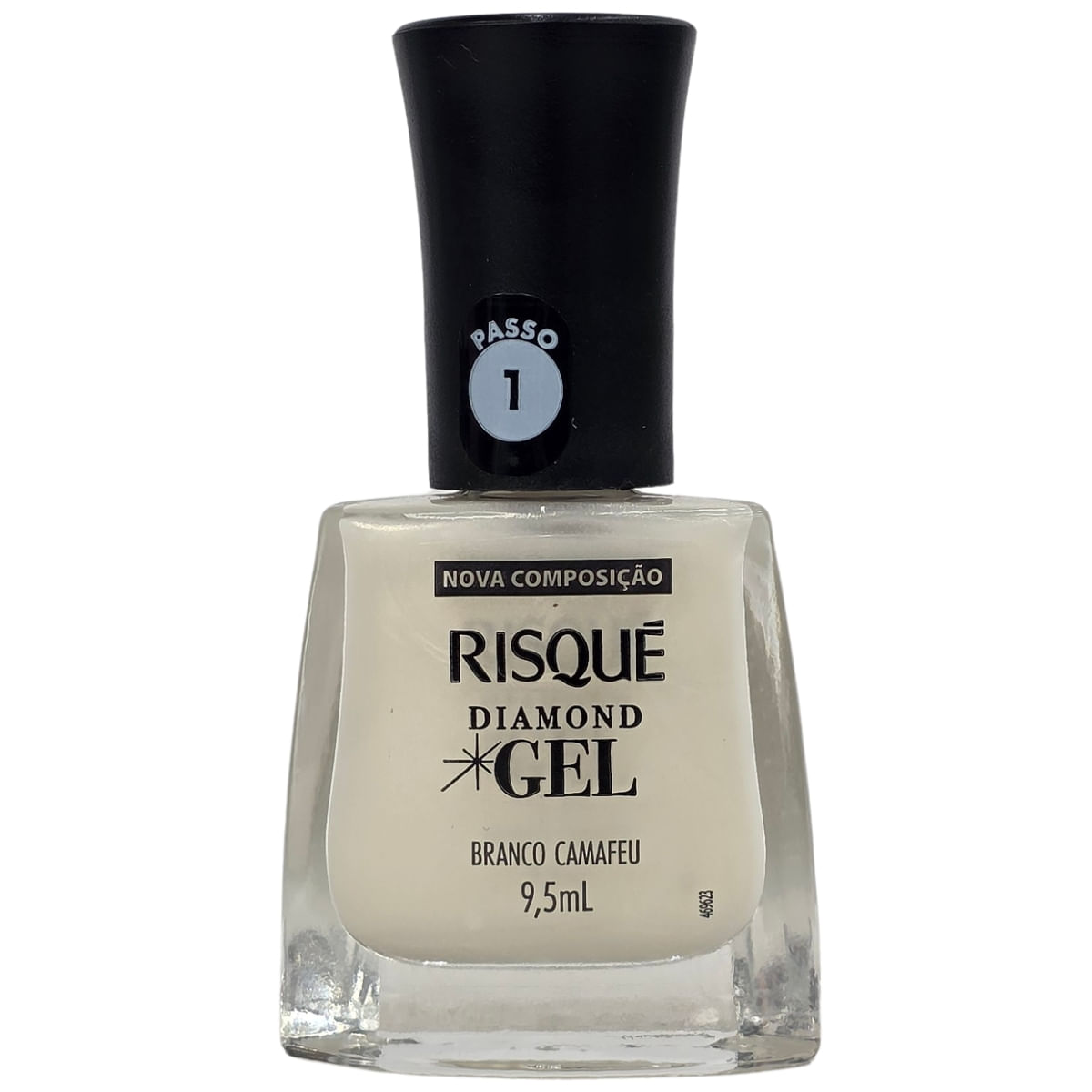 Esmalte Branco Camafeu Diamond Gel Risque 9,5ml