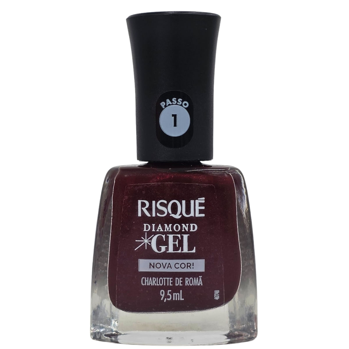 Esmalte Charlotte Romã Diamond Gel Risque 9,5ml