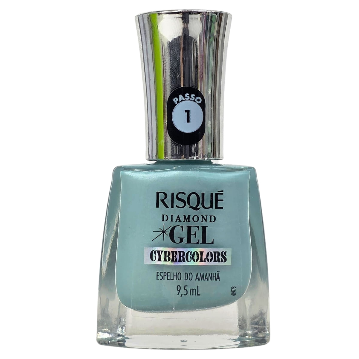Esmalte Cybercolors Espelho Do Amanhã Diamond Gel Risque 9,5ml