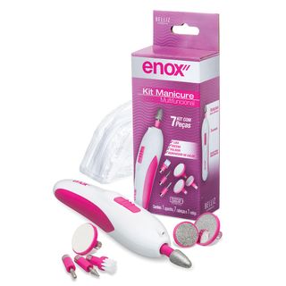 Kit Elétrico Enox - Manicure e Pedicure - 1 Un Menor preço em Kit Elétrico Enox - Manicure e Pedicure - 1 Un