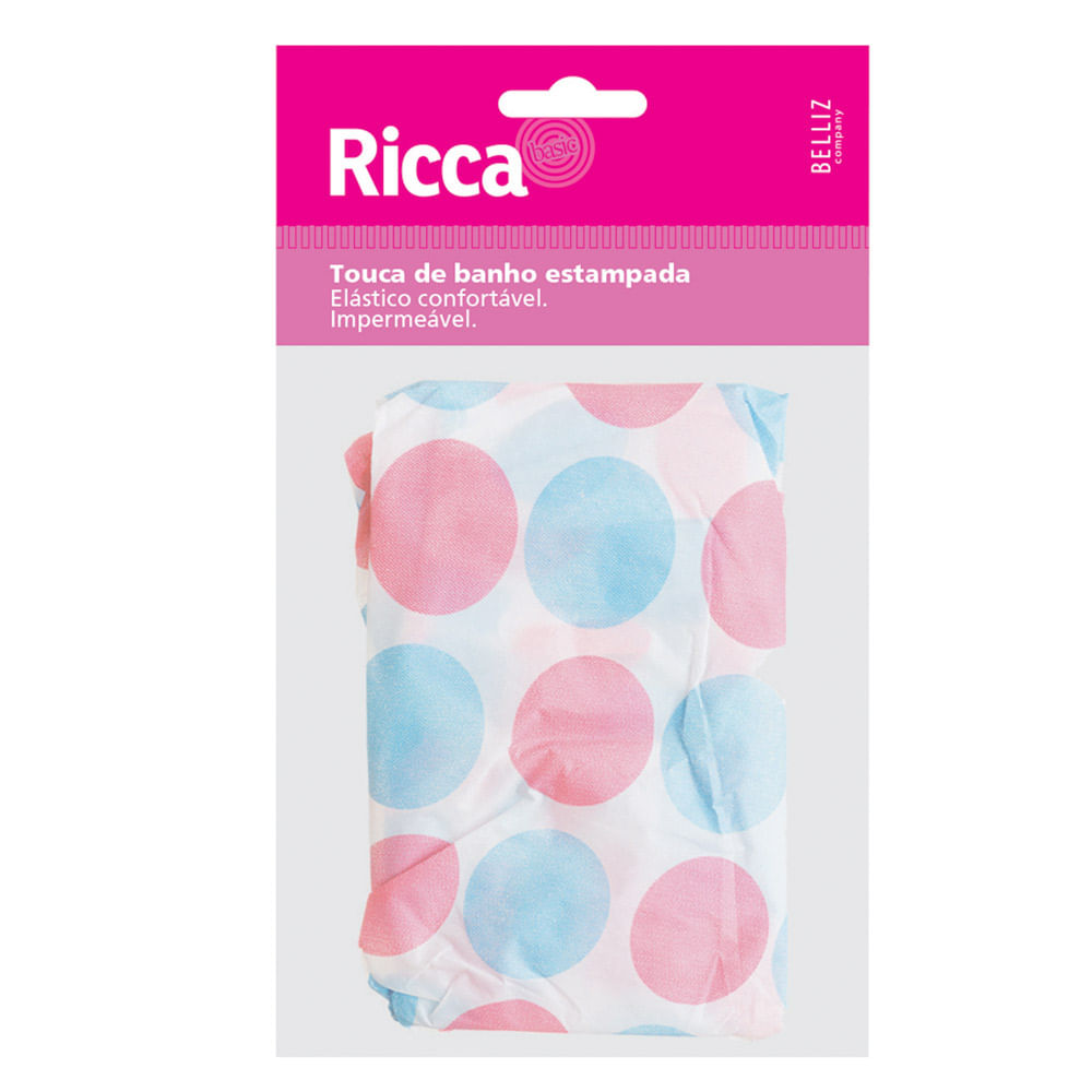 Touca para Banho Ricca - Estampada