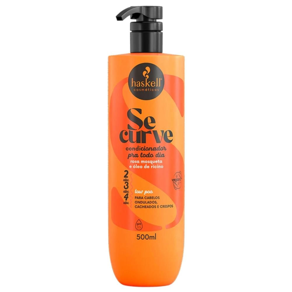 Condicionador Cabelo Cacheado Nutriçao Haskell Se Curve