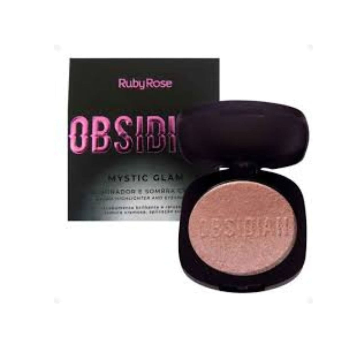 Ruby Rose Obsidian Iluminador E Sombra Pearl 4,5G