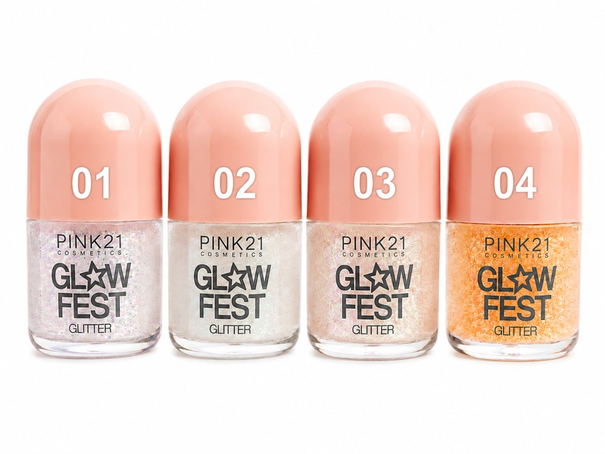 Iluminador Glitter Rool-On Glow Fest - Pink 21