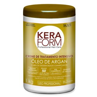 Skafe Keraform Óleo de Argan Skafe - Creme de Tratamento Intensivo - Creme de Tratamento Intensivo