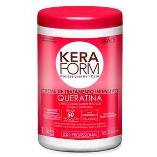 Skafe Keraform Queratina Skafe - Creme de Tratamento Intensivo - Creme de Tratamento Intensivo - 1Kg é ruim? Skafe Keraform Queratina Skafe - Creme de Tratamento Intensivo - Creme de Tratamento Intensivo - 1Kg é boa?