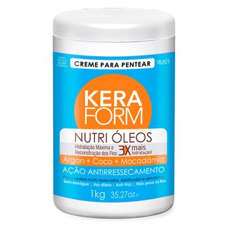 Skafe Keraform Nutri Óleos - Creme para Pentear - 1Kg Menor preço em Skafe Keraform Nutri Óleos - Creme para Pentear - 1Kg