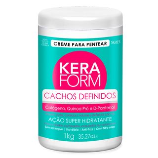 Skafe Keraform Cachos Definidos - Creme para Pentear - 1Kg é ruim? Skafe Keraform Cachos Definidos - Creme para Pentear - 1Kg é boa?