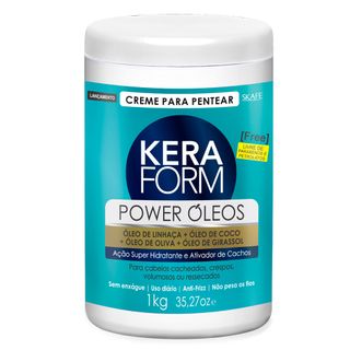 Skafe Keraform Power Óleos - Creme para Pentear - 1kg é ruim? Skafe Keraform Power Óleos - Creme para Pentear - 1kg é boa?