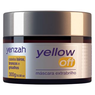 Yenzah Yellow Off - Máscara Extra Brilho Desamareladora - 300g Menor preço em Yenzah Yellow Off - Máscara Extra Brilho Desamareladora - 300g