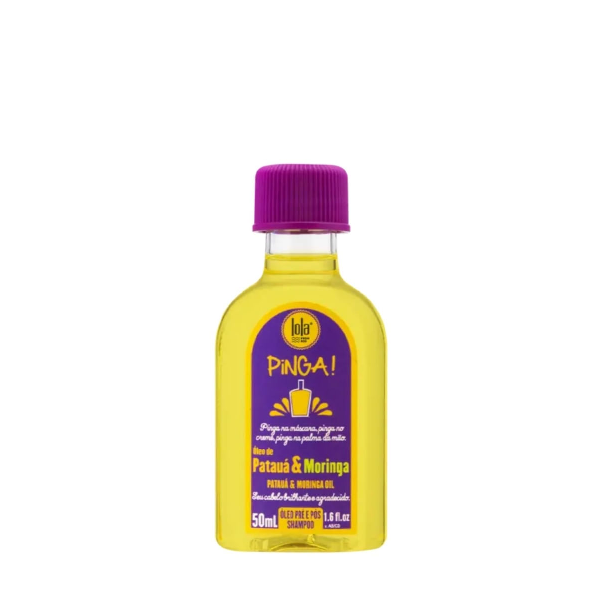 Lola Cosmetics - Óleo Capilar - Pinga! - 50ml - Patauá & Moringa