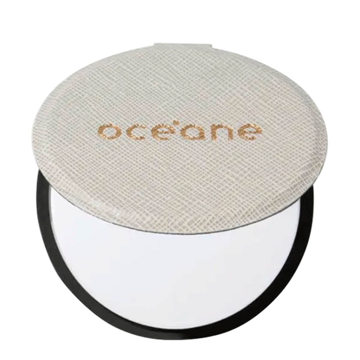 Océane Capri Slim Pocket Mirror Bege - Espelho Compacto
