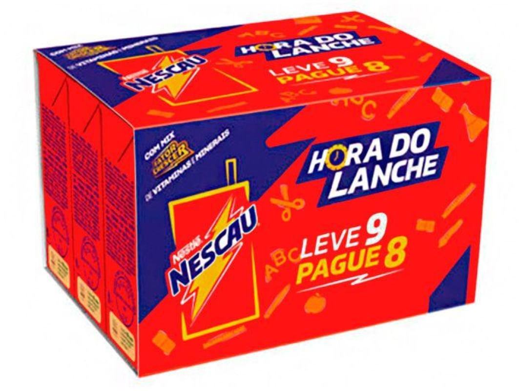 Bebida Láctea UHT Nestlé Nescau Activ Chocolate