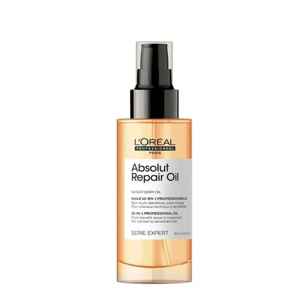 Loreal Absolut Repair Óleo Reparador 90Ml Serie Expert Gold Quinoa 10 em 1