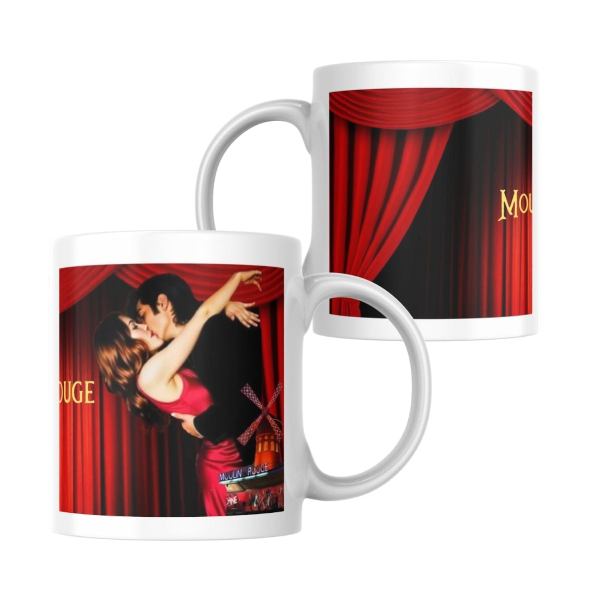 Caneca decorada Moulin Rouge