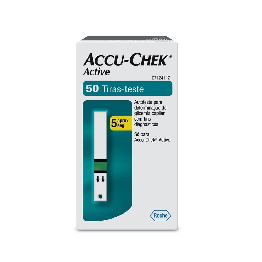 Accu-Chek Active Caixa Roche 50 Tiras