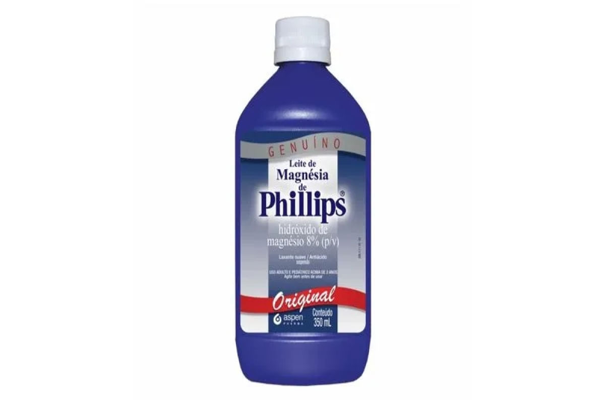 LEITE DE MAGNÉSIA PHILLIPS ORIGINAL 350ML