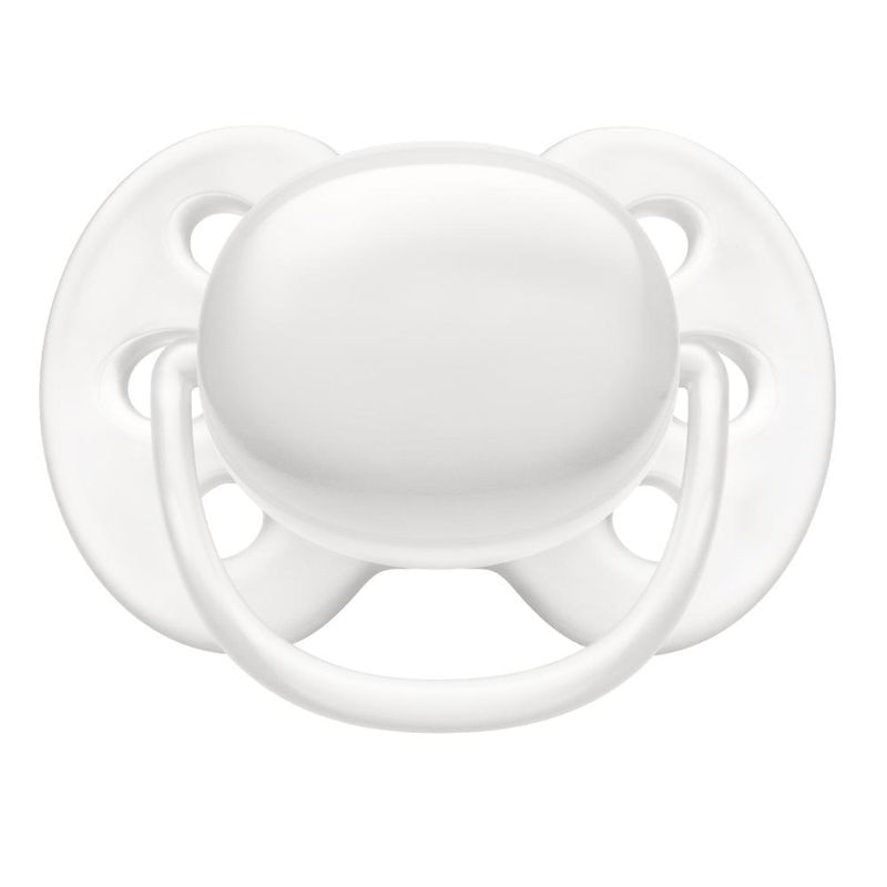 Chupeta Ultra Soft Philips Avent Branca 0–6 meses 1 unidade
