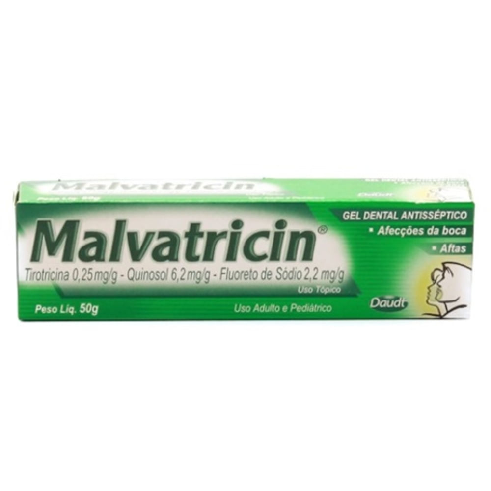 Gel Dental Malvatricin 50G
