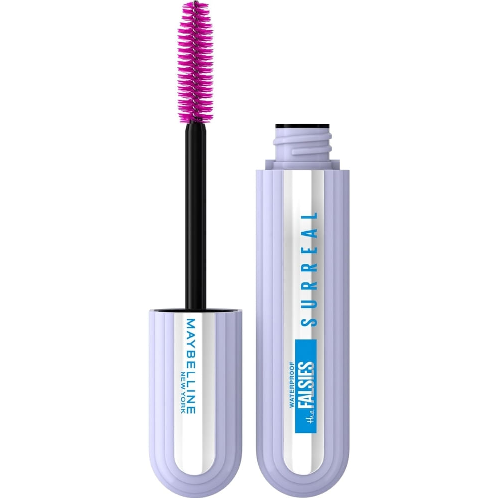 Máscara De Cílios Maybelline 185 Ny The Falsies Surreal A Prova D'Água Cor Preta 10Ml