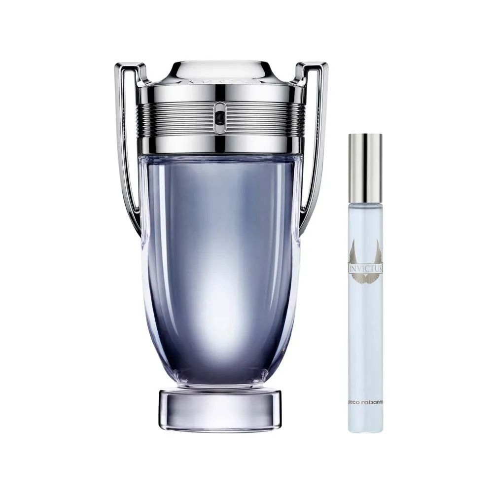 Kit Invictus Rabanne Eau de Toilette + Travel Size Masculino-200 ml
