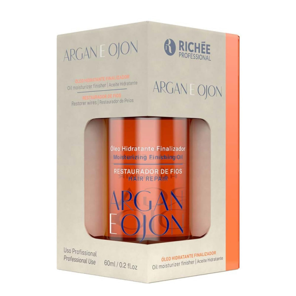 RICHEE ARGAN E OJON ÓLEO HIDRATANTE FINALIZADOR 60ML