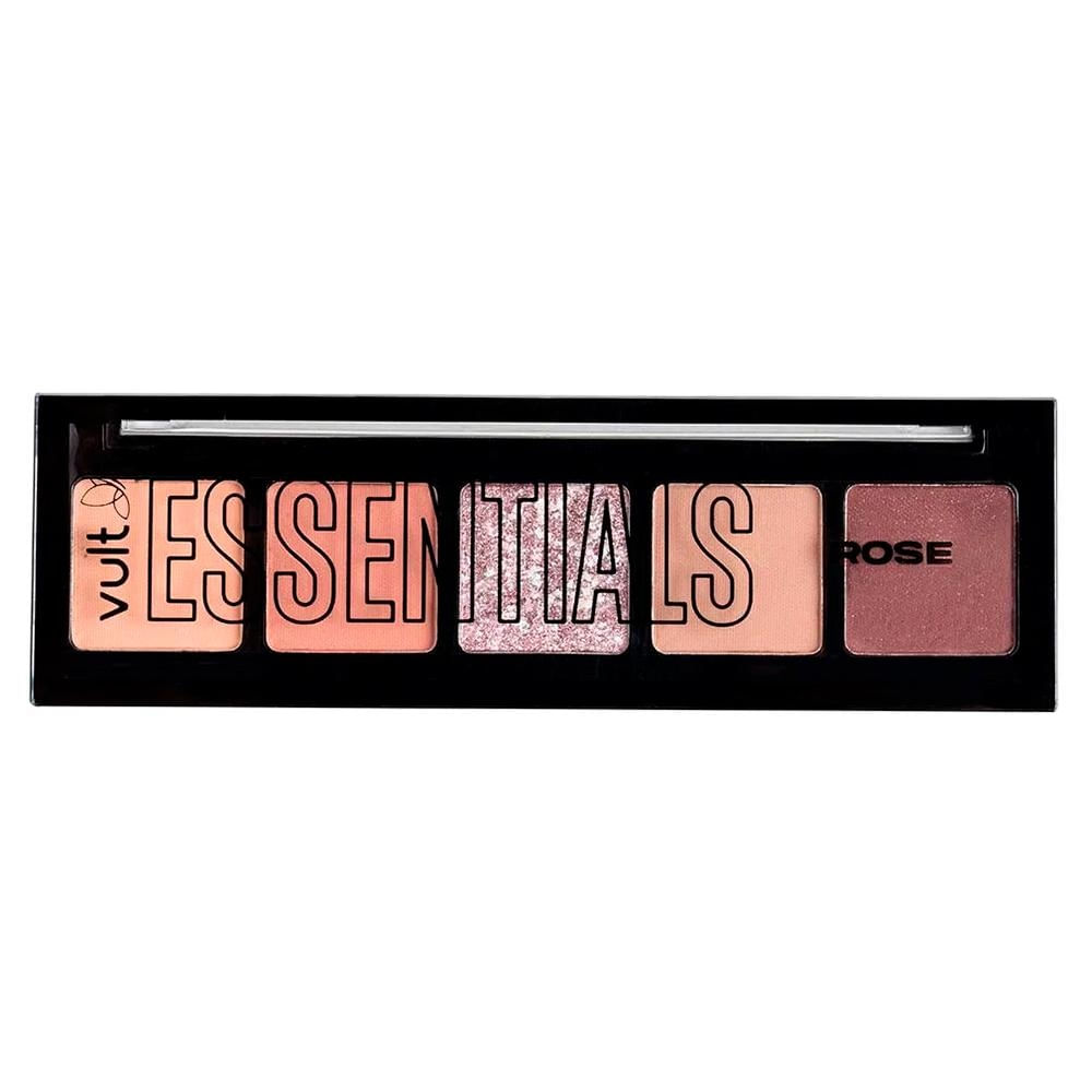 Vult Essentials Rose 5 Shades Paleta de Sombra Em Pó 3g