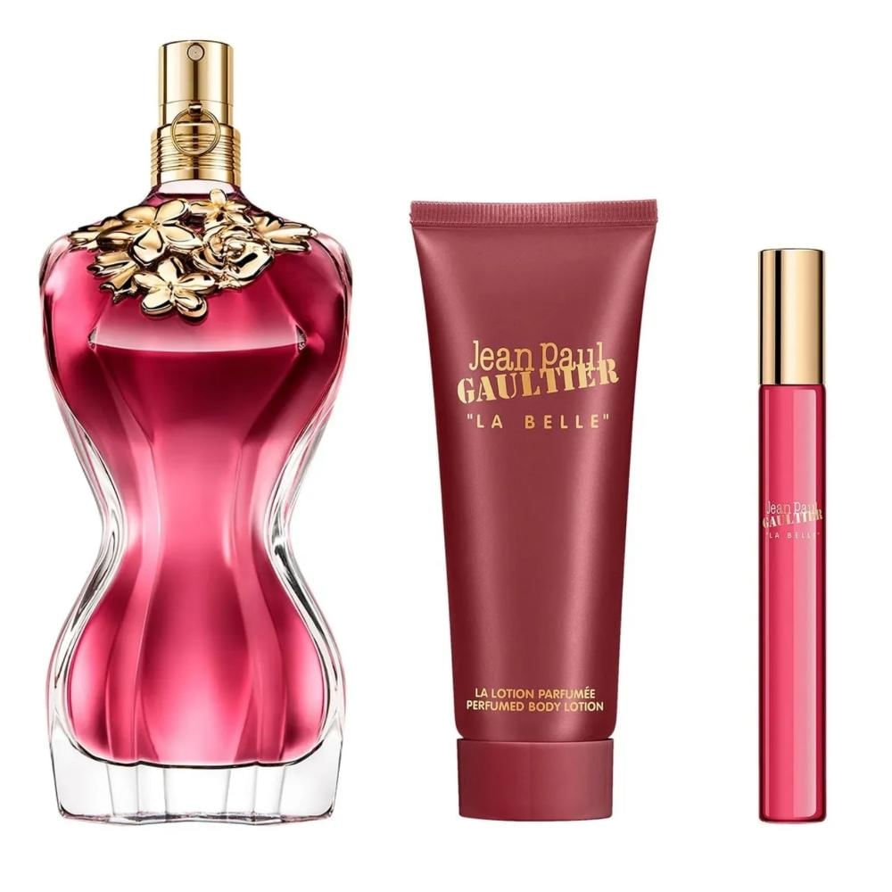 Jean Paul Gaultier  La Belle Eau De Parfum  100Ml + Body Lotion 75Ml + Travel Size 10Ml