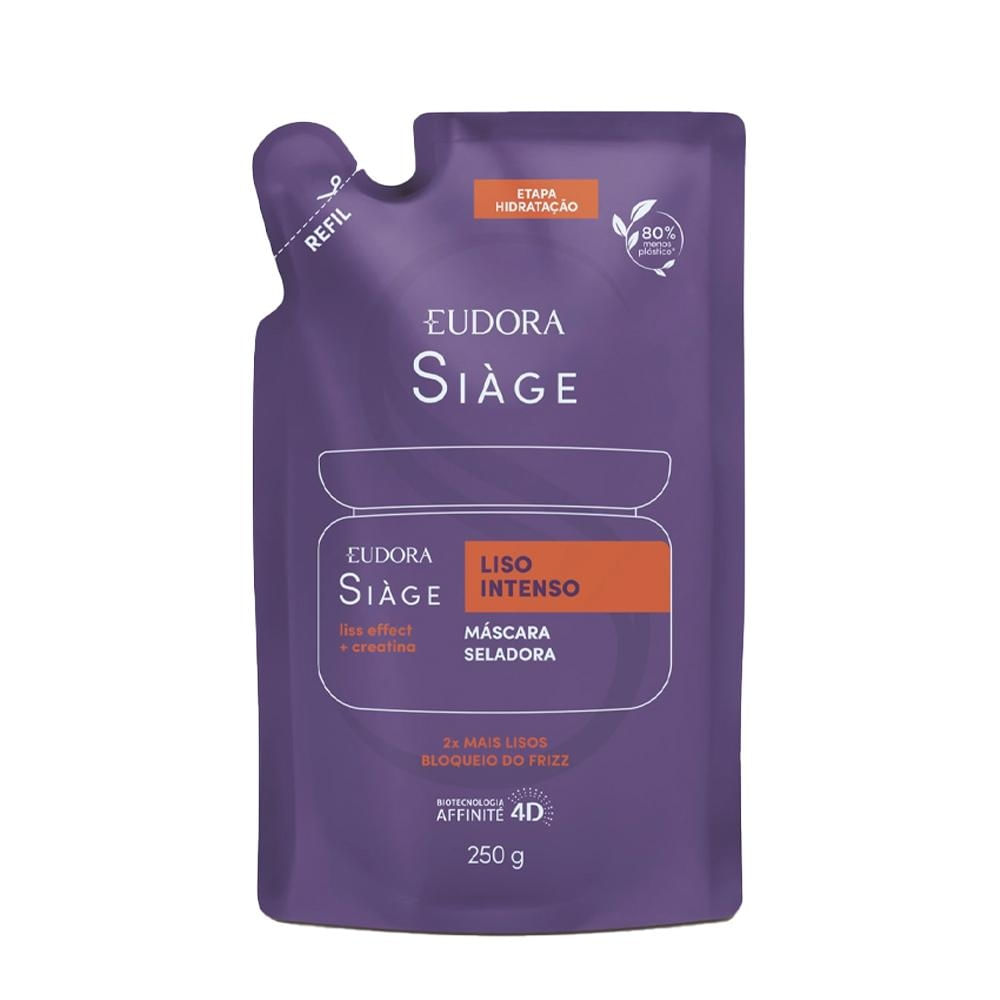 Eudora Siàge Liso intenso Máscara 250g - Refil