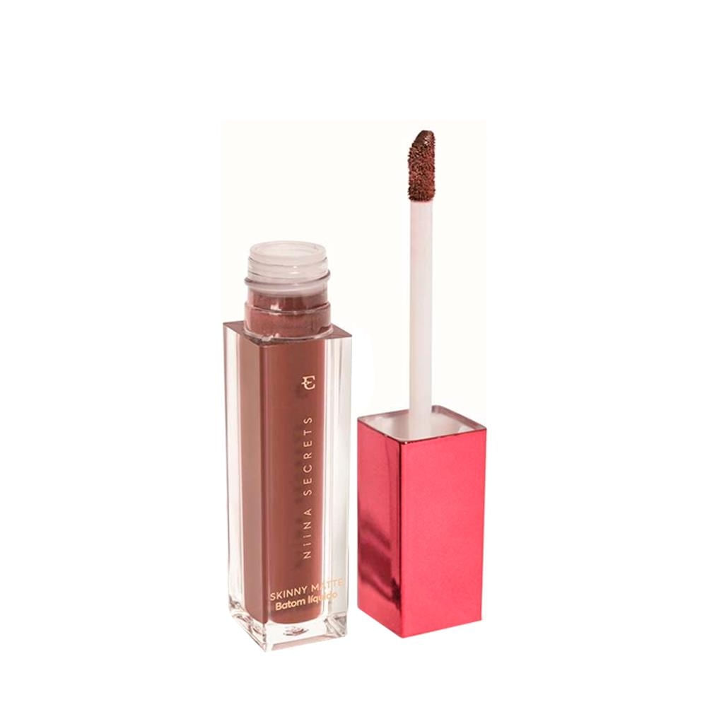 Eudora Niina Secrets Skinny Matte Rosa Lotus Batom 5ml