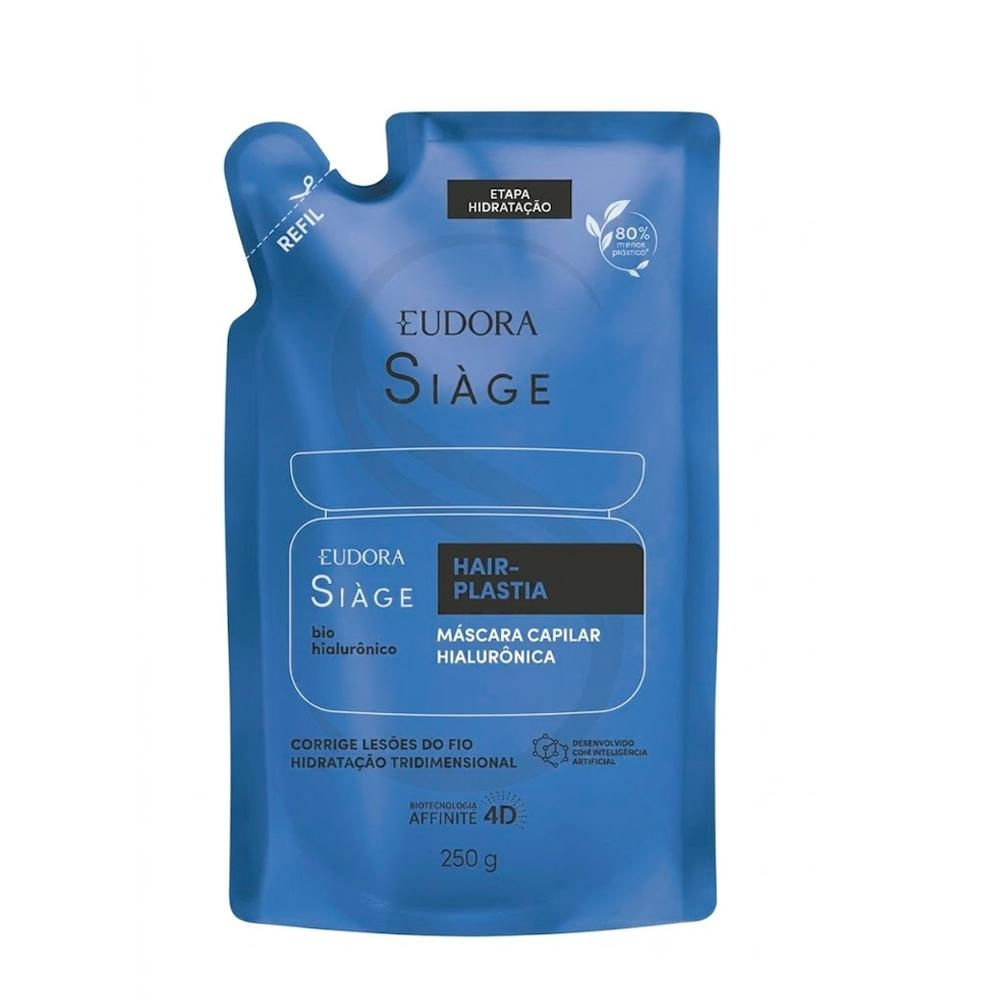 Eudora Siàge Hair Plastia Máscara 250g - Refil