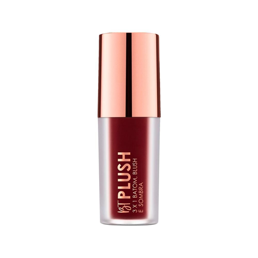 Bruna Tavares Bt Plush Espresso 3x1 Batom Blush e Sombra 6g