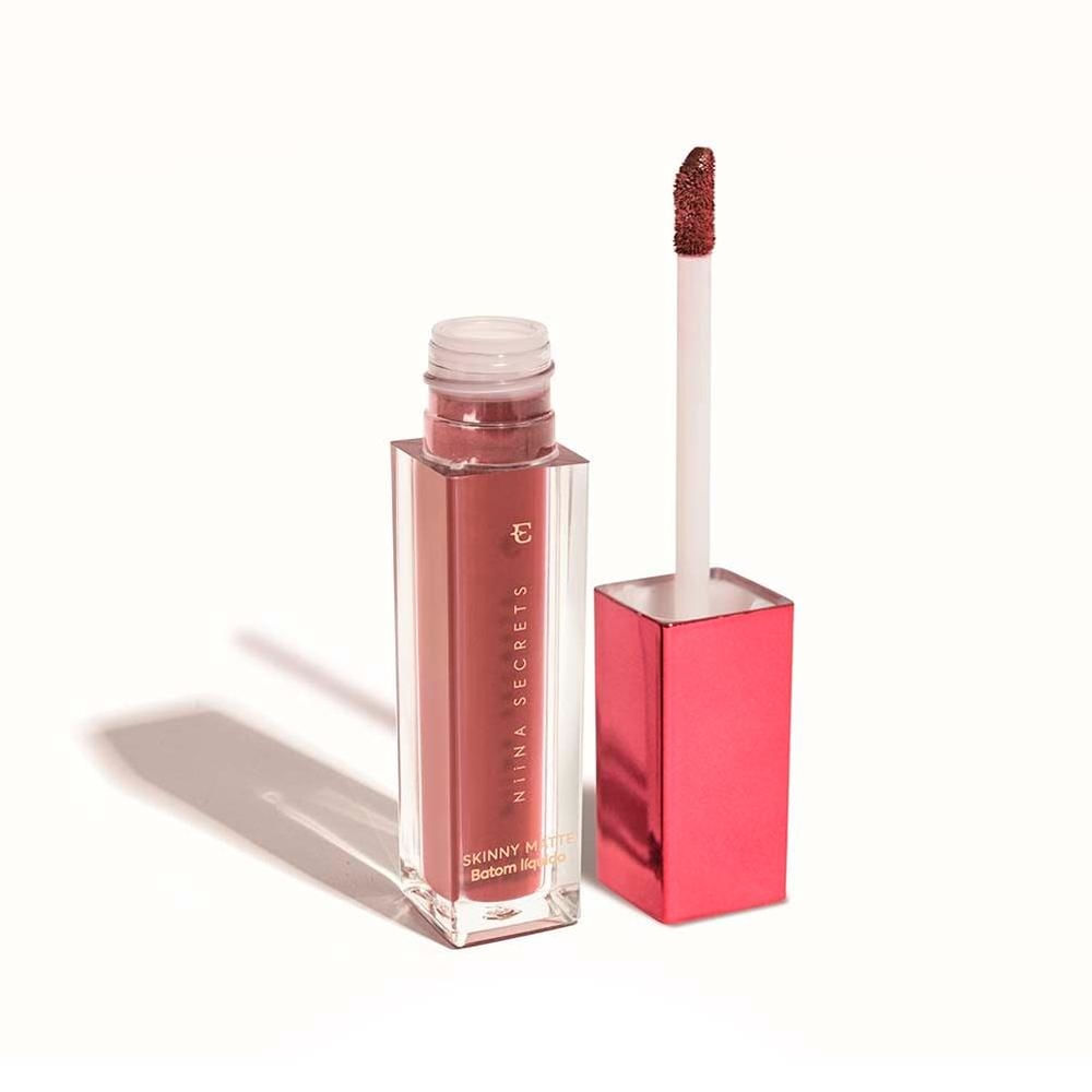 Eudora Niina Secrets Skinny Matte Malva Camélia Batom 5ml
