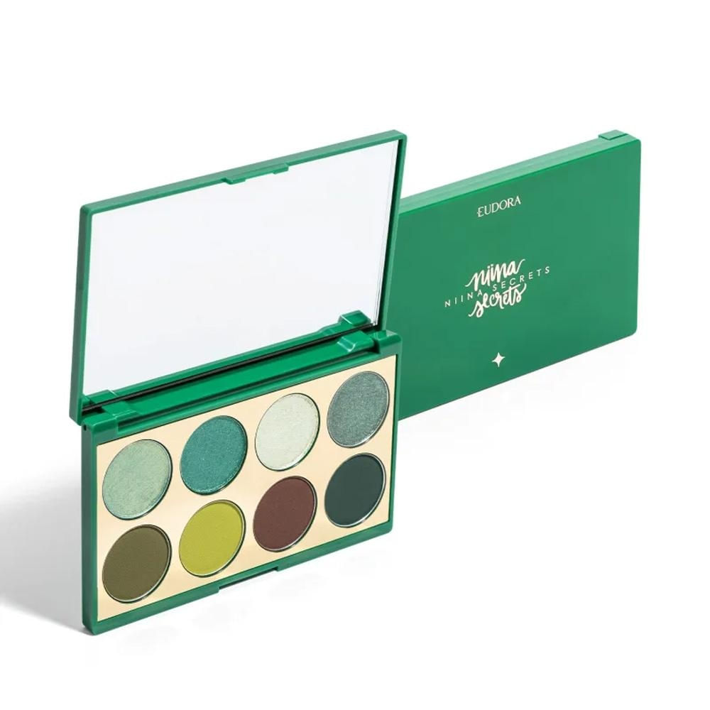 Eudora Niina Secrets Palette de Sombra Green 5,6g