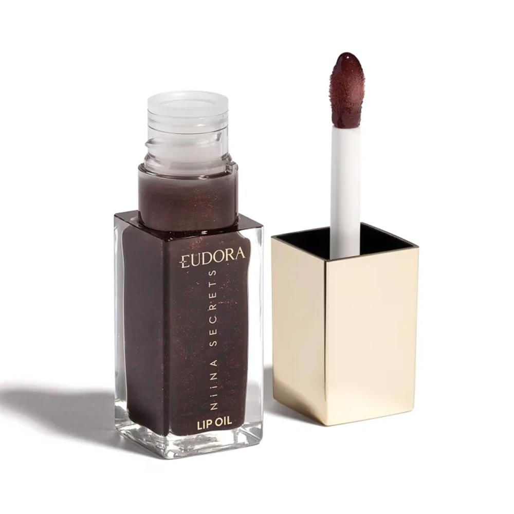 Eudora Niina Secrets Shine Flowers Lip Oil Rosa Negra 7ml