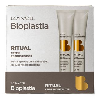 Creme reconstrutor Lowell - Bioplastia Display Ritual Home Care - 12 Ampolas Menor preço em Creme reconstrutor Lowell - Bioplastia Display Ritual Home Care - 12 Ampolas