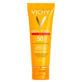 protetor-solar-facial-vichy-ideal-soleil-antiidade-toque-seco-fps-50