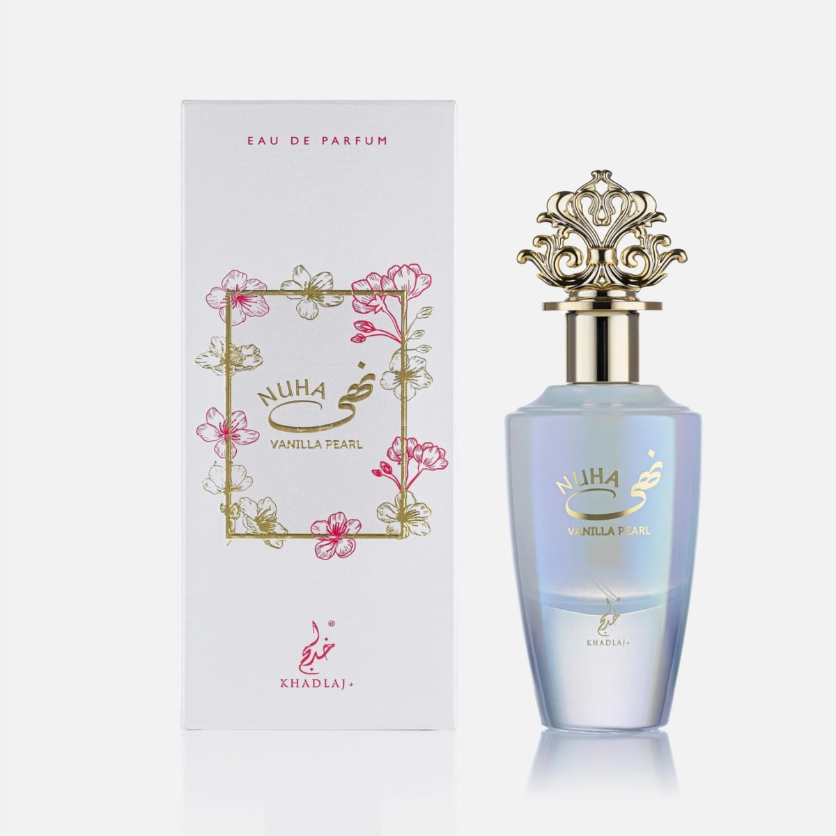 Khadlaj Nuha Vanilla – Eau de Parfum Feminino | Perfume Árabe Importado