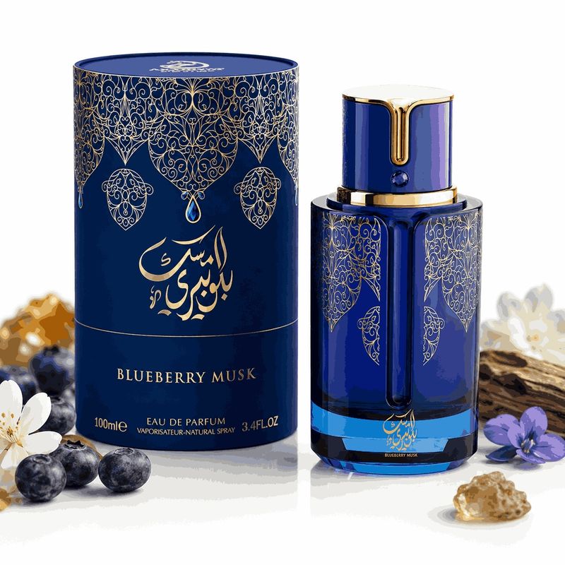 Perfume Blueberry Musk Arabiyat Prestige EDP 100ml Unissex - Época