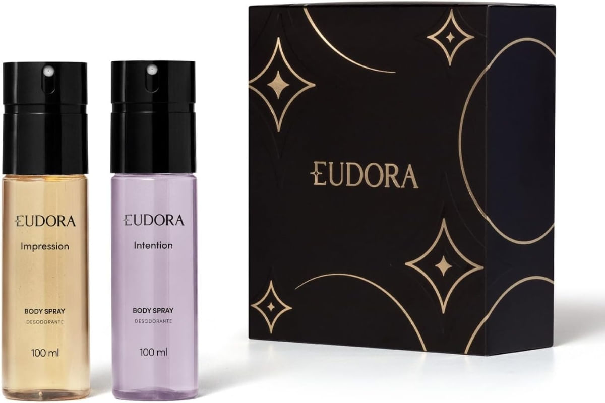 Kit Presente Eudora Duo Body Spray Masculino (2 itens)