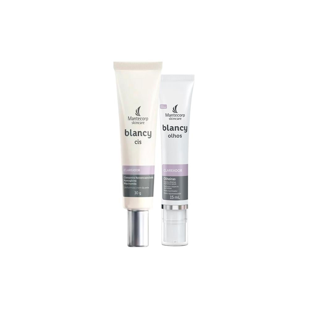 Kit Facial Mantecorp Blancy - Creme e Gel Creme para Àrea Olhos 15ml