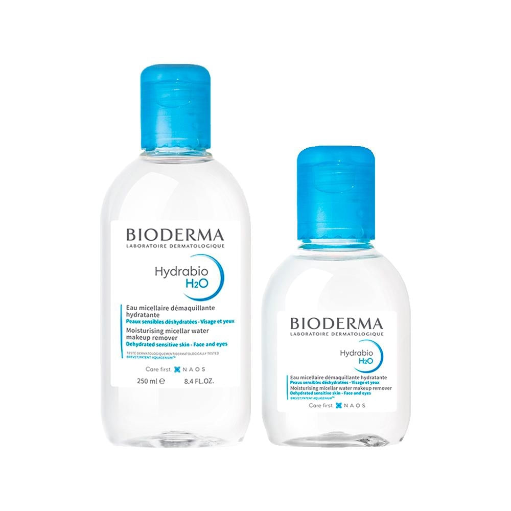 Kit Facial Bioderma Hydrabio - Água Micelar 250ml e Água Micelar 100ml